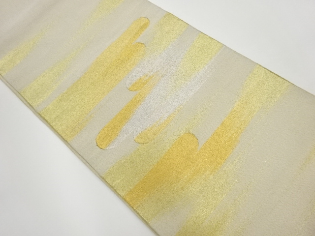 ヱ霞模様織出し袋帯